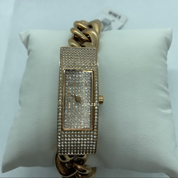 Michael Kors Hayden Rose MK3307 Crystal Pave Watch - Picture 6 of 9